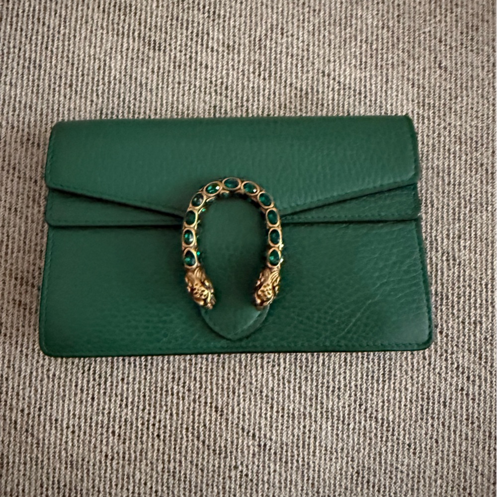 Gucci Dionysus super mini leather crossbody bag